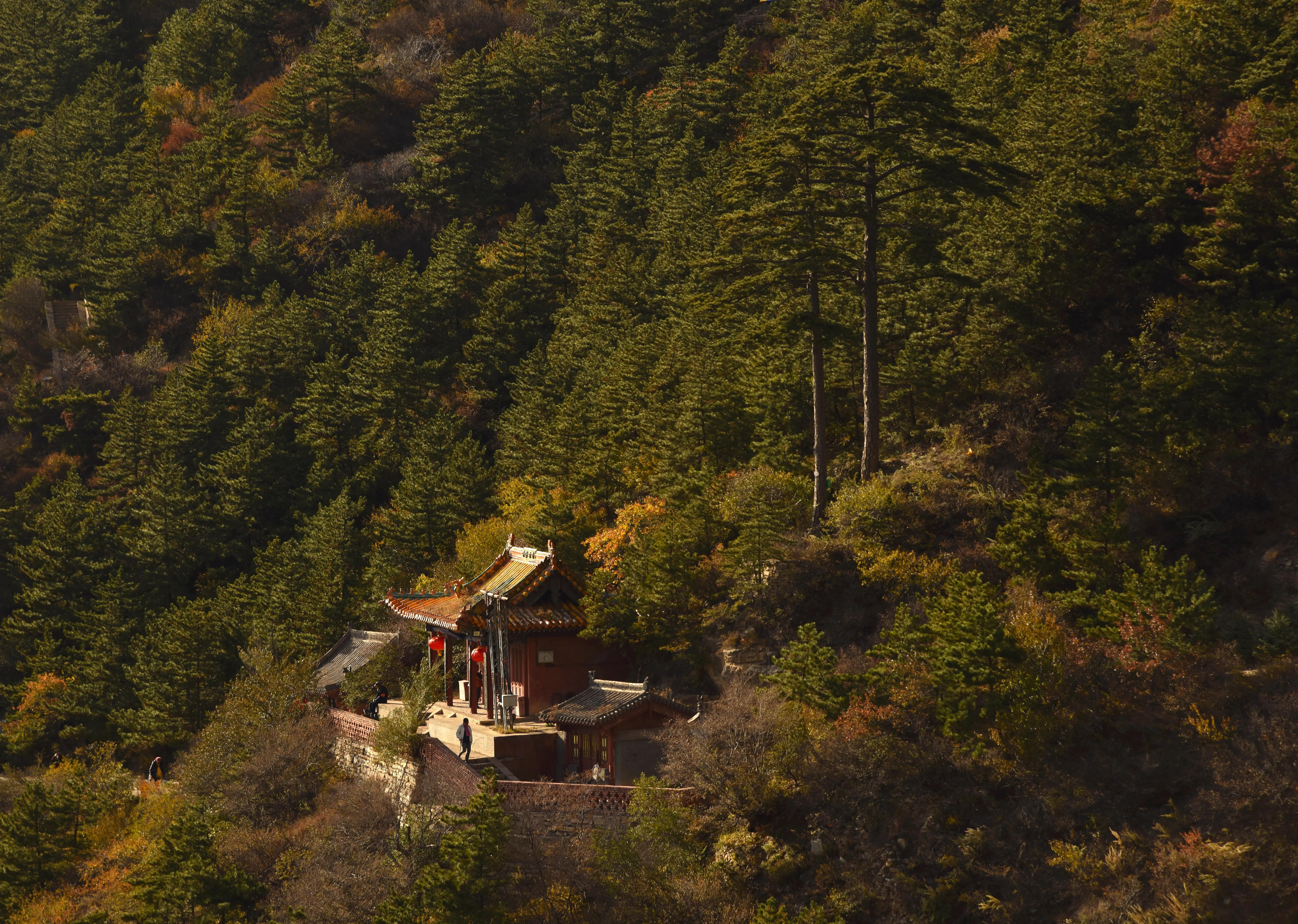 山西北岳恒山风景,北岳恒山哪个省