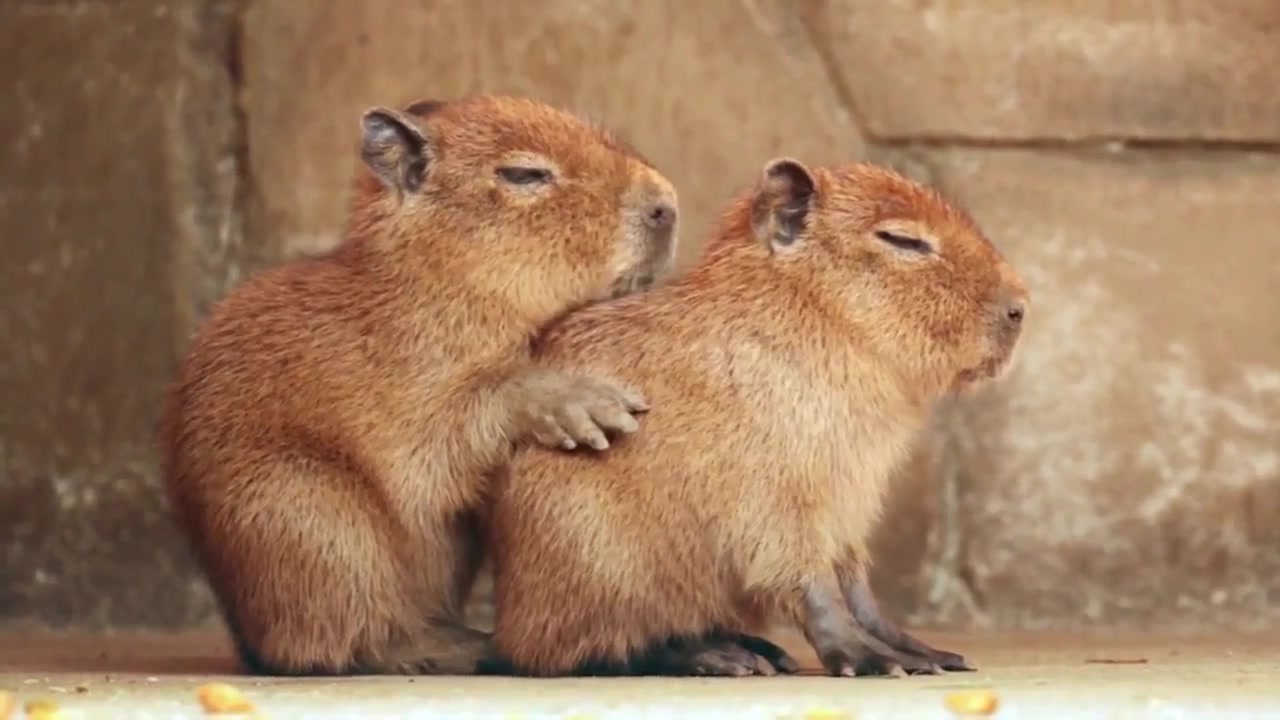 为什么说水豚是动物界的交际花,水豚不得不说是动物界的交际达人