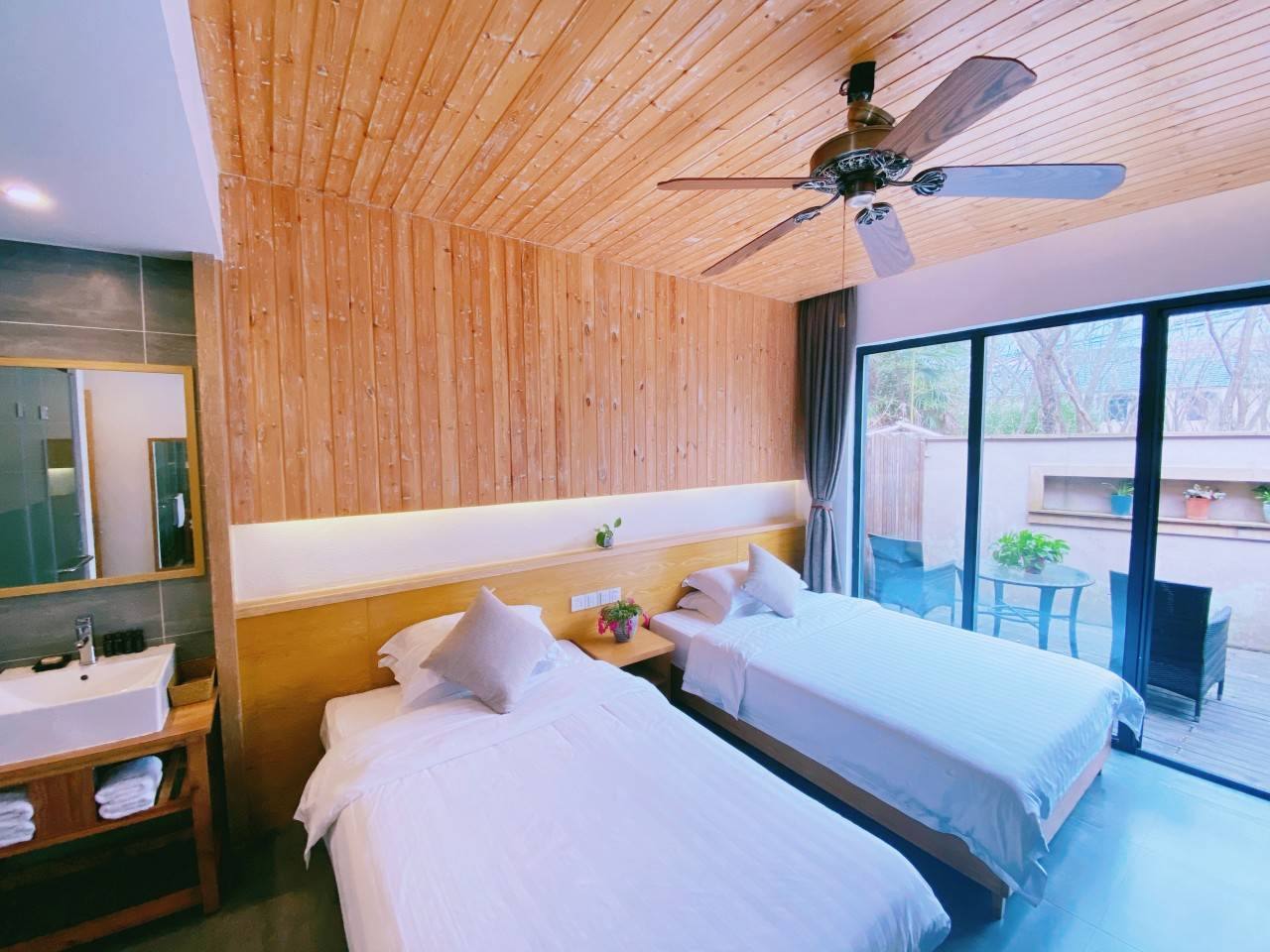 绍兴上虞覆卮山居民宿房间,嵊州覆卮山度假酒店