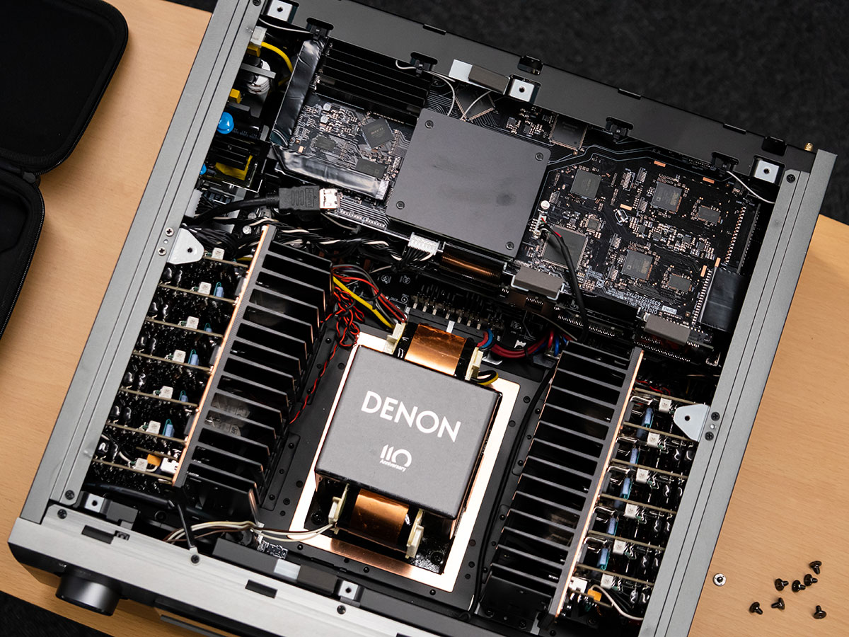 天龙avc-a110功放评测,天龙avc-a110拆解