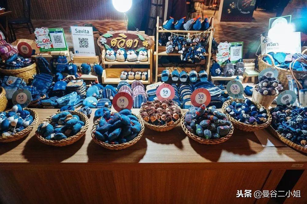 泰国曼谷水上商场,泰国室内水上集市