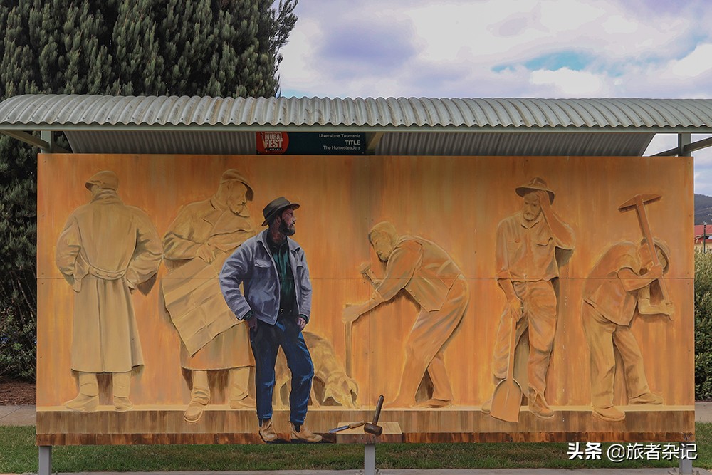 谢菲尔德壁画小镇图片,塔斯马尼亚壁画小镇谢菲尔德小镇
