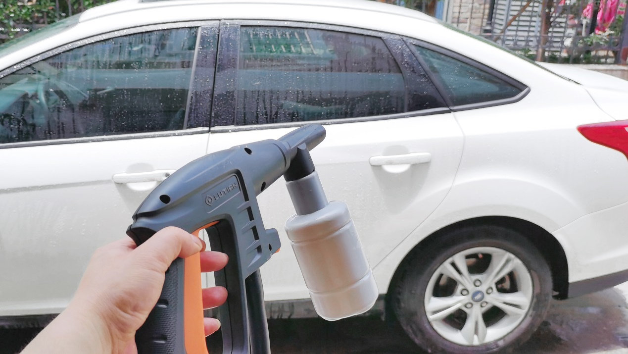 绿田洗车机入门,绿田家用洗车机测评