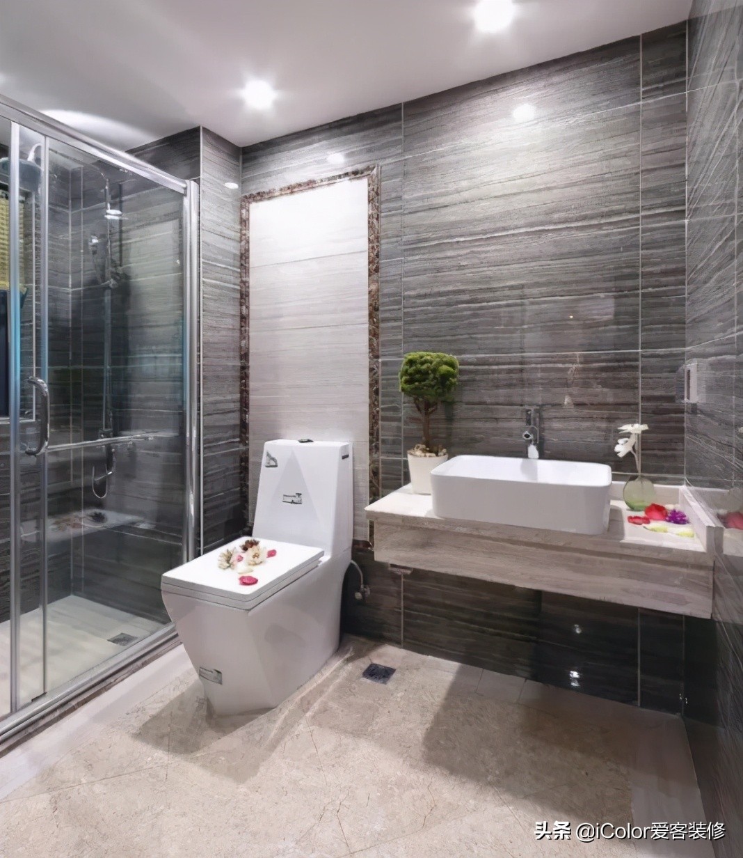 大师级卫生间设计图,1.5平米卫生间设计效果图