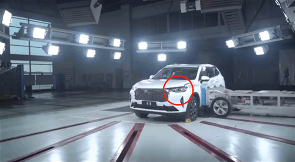 哈弗h6第三代碰撞测试安全气囊,第三代哈弗H6碰撞试验