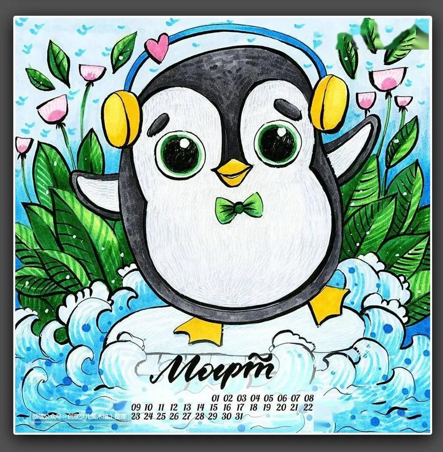 用马克笔怎样能画出可爱的小动物,丙烯马克笔绘画可爱又简单的动物