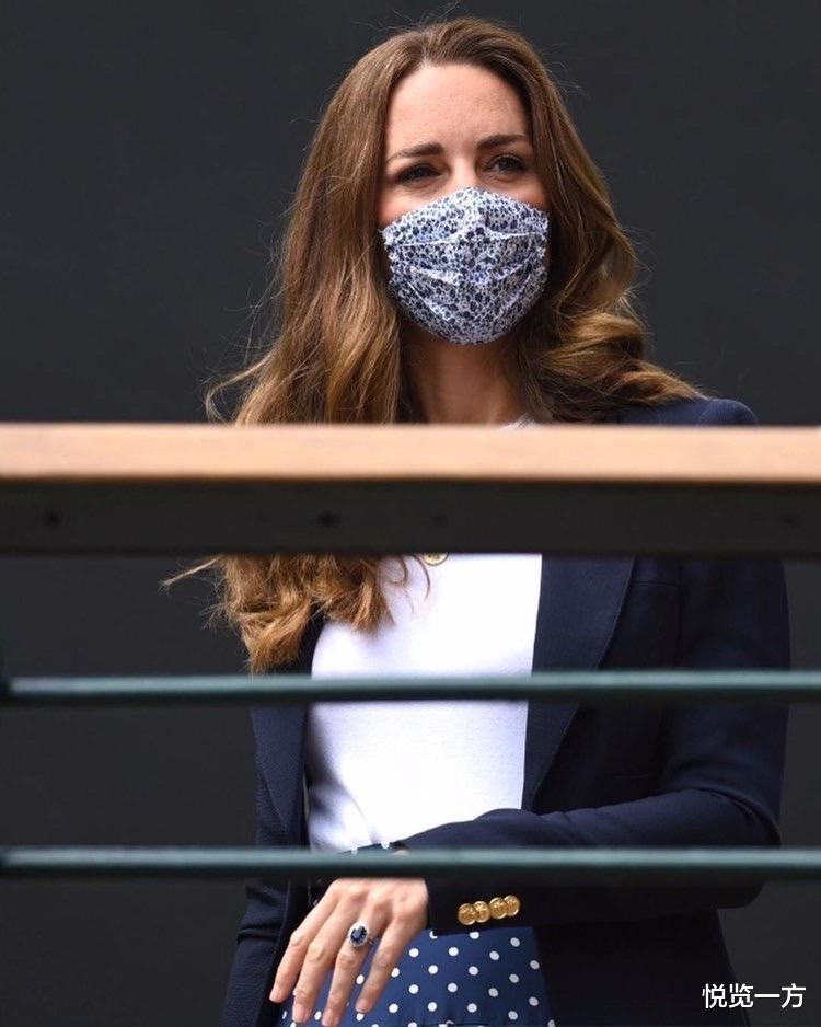 凯特出席温网公开赛,凯特最新红着装