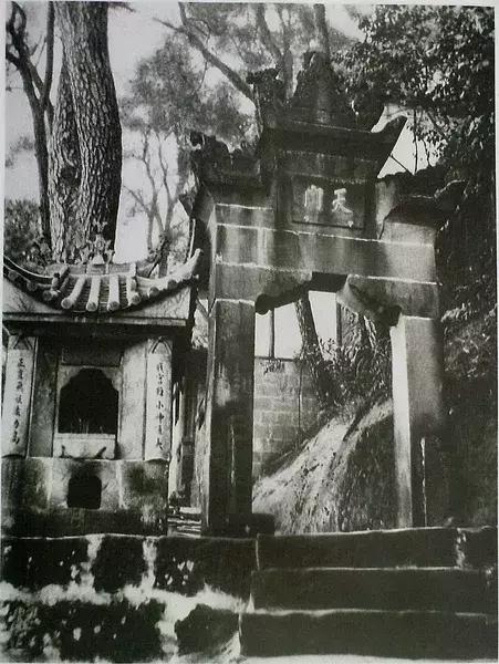 100年前中国风景建筑老照片,两亿多年前的景观