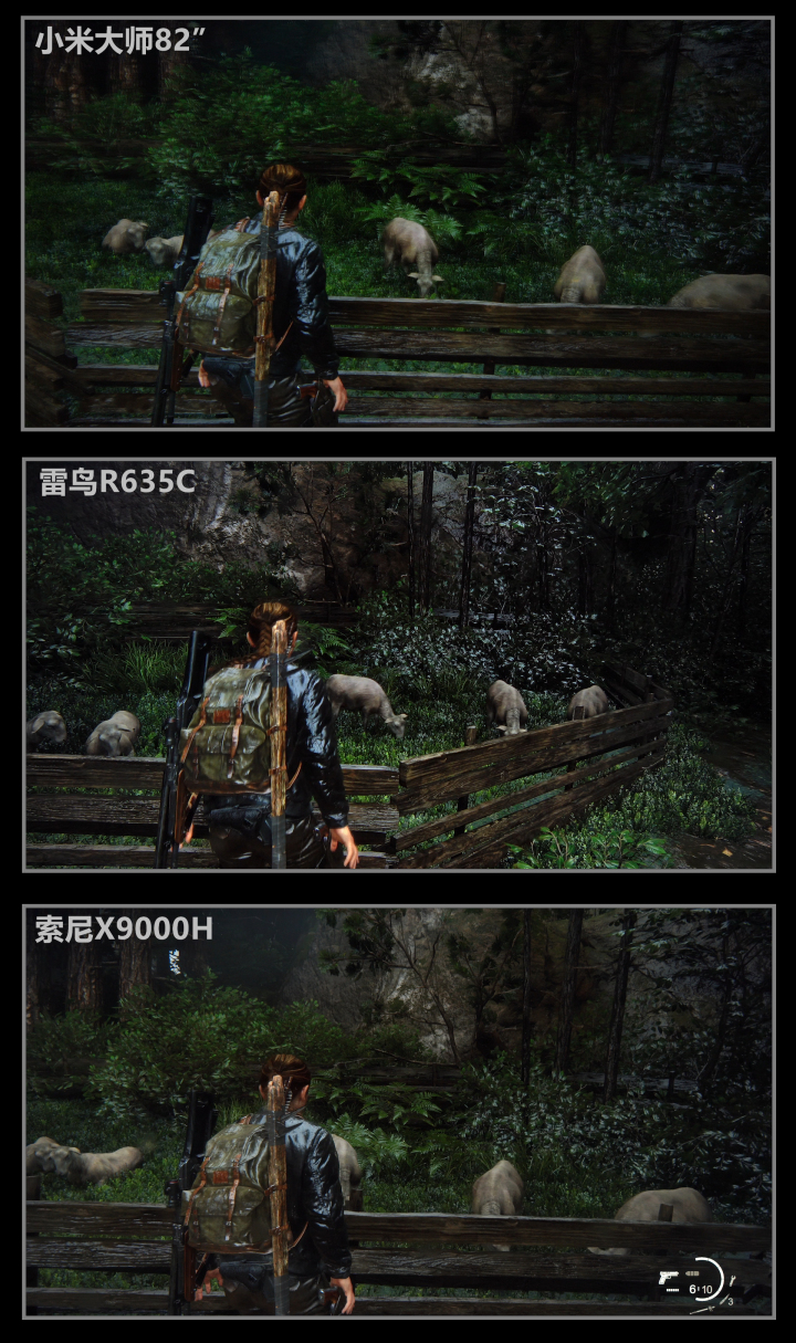 小米大师82PK索尼X9000H/雷鸟R635C全面评测