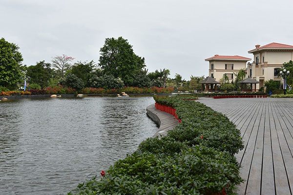 海南儋州海花岛最新视频,中国海南海花岛全景看房
