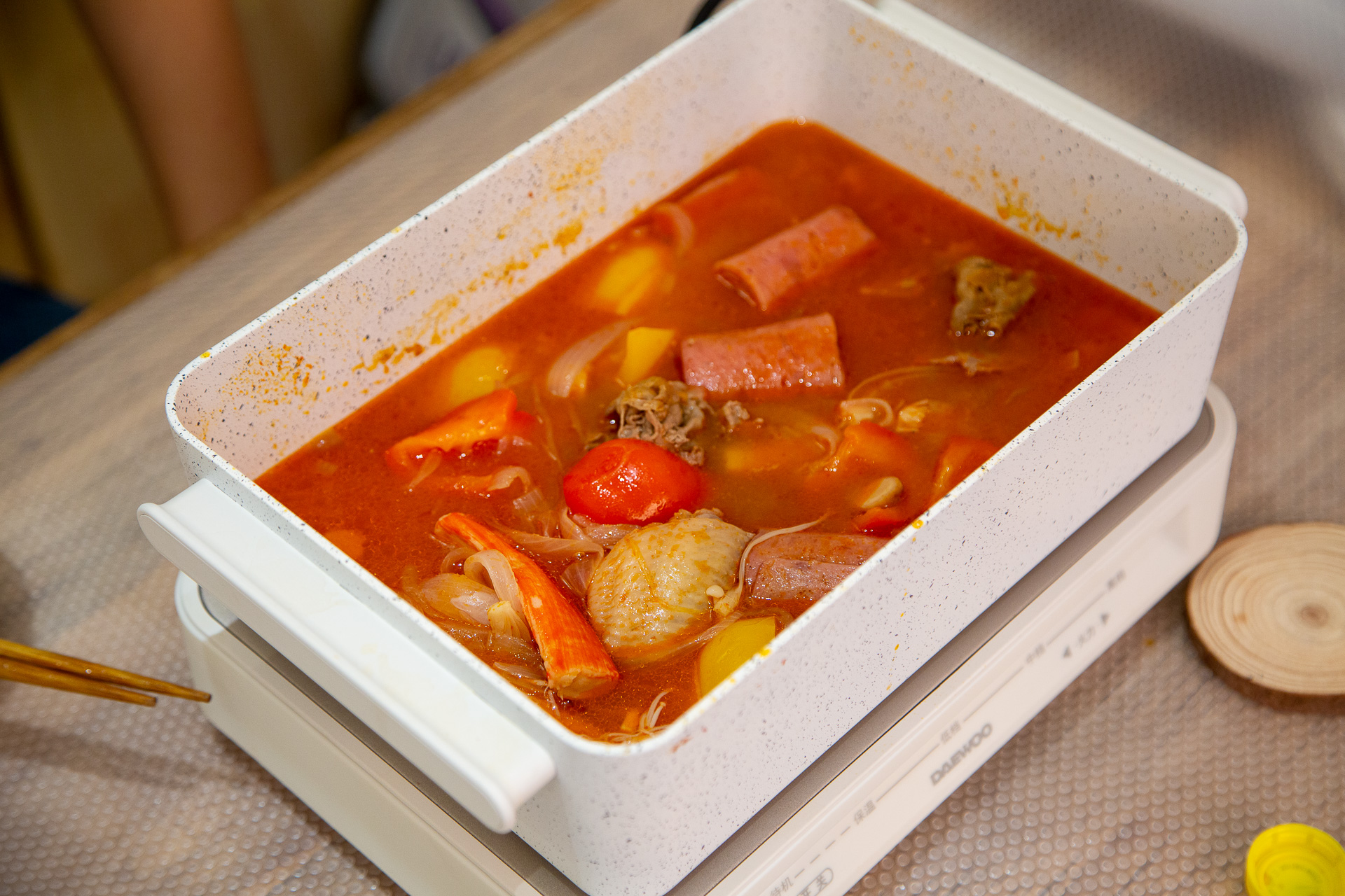 多功能料理锅测评大宇,大宇多功能网红料理锅s11pro