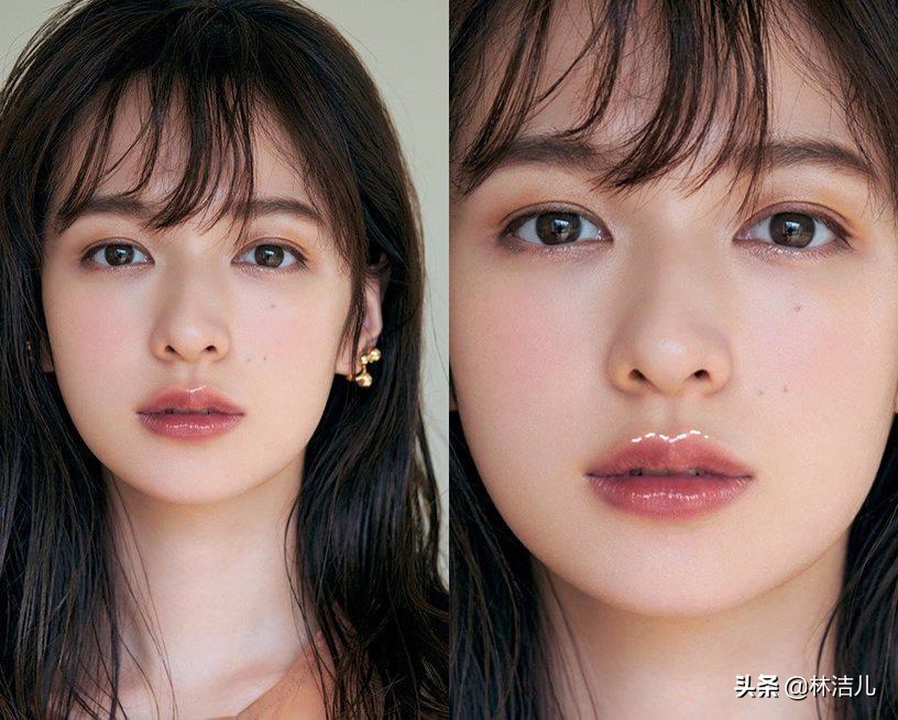 单色眼影能放大双眼？森绘梨佳的显嫩“日杂妆”，白鹿徐璐都在画