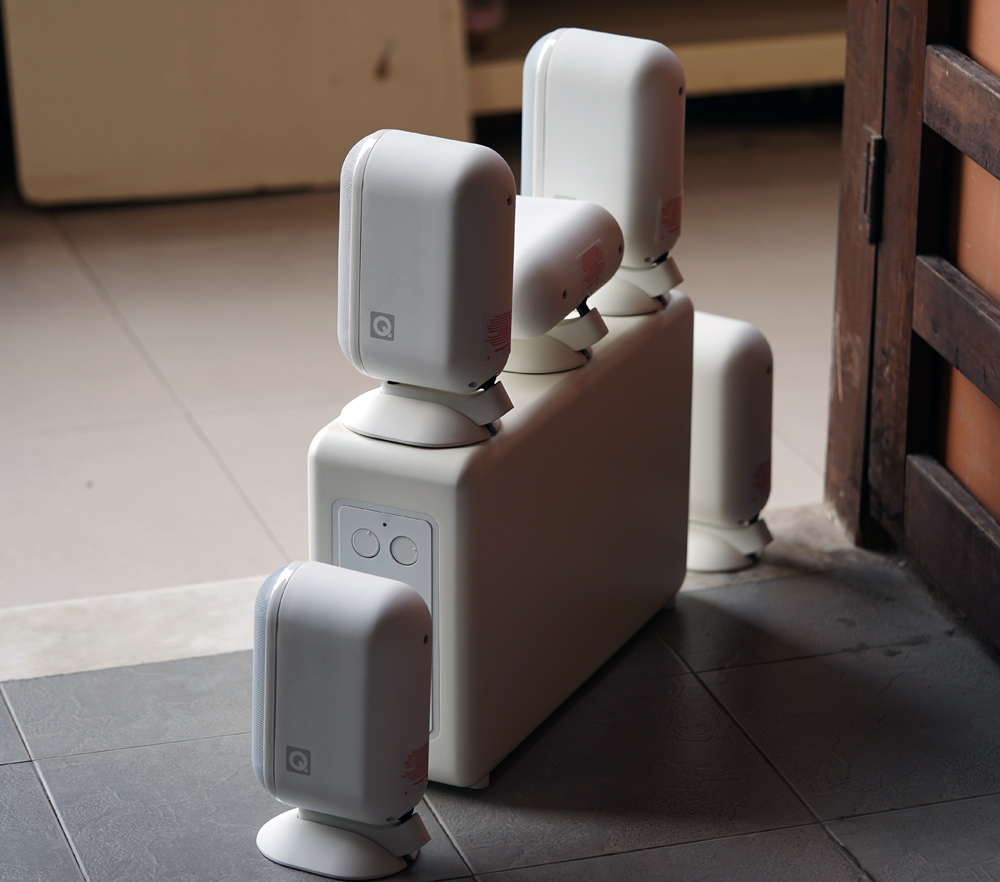 异于BOSE的另外一种优秀！英国Q牌7000i5.1家庭影院套装音响试用