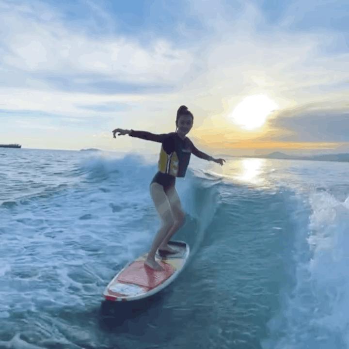 angelababy海上冲浪图片,angelababy绝美live冲浪