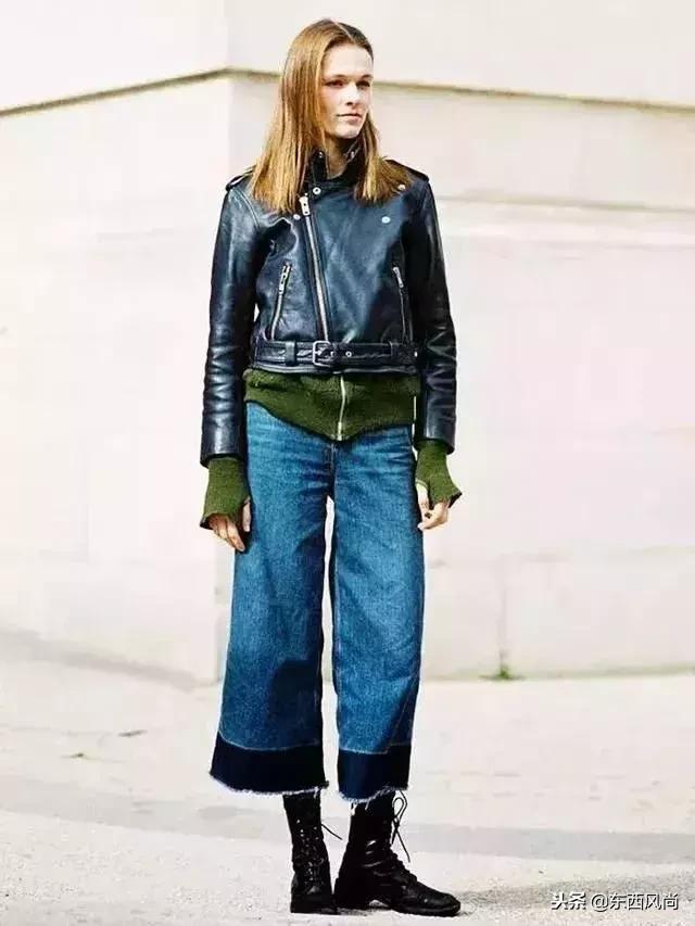 阔腿裤和鞋子的搭配,阔腿裤和鞋的穿搭