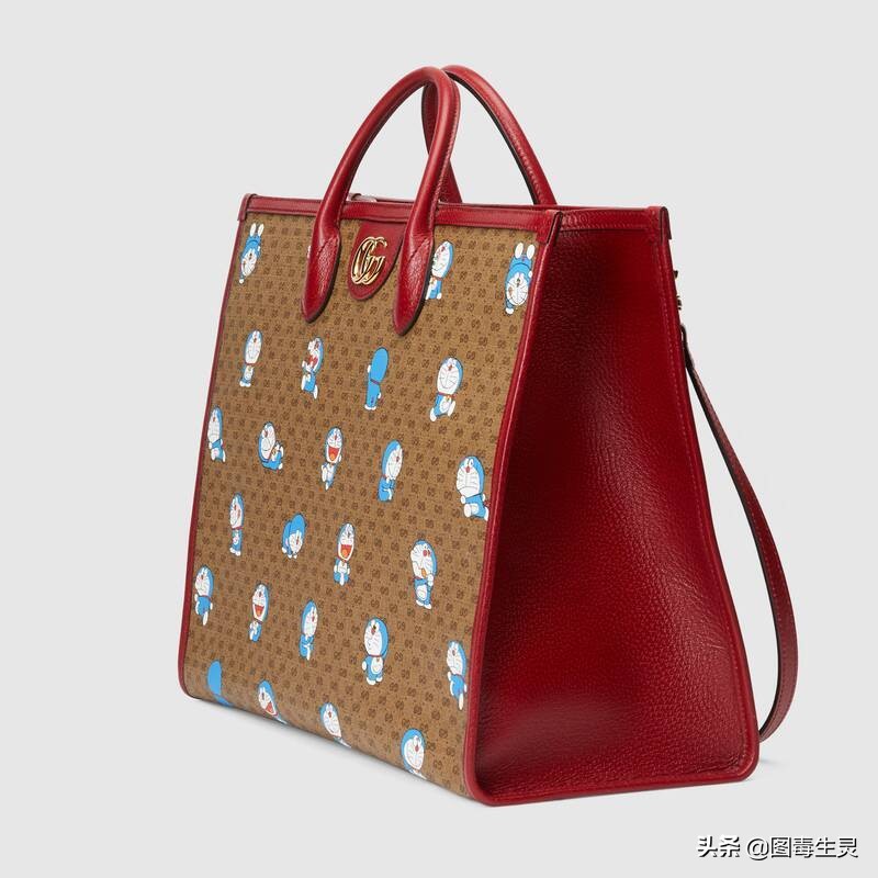 蓝胖子哆啦a梦的图片,哆啦a梦古驰联名蓝胖子