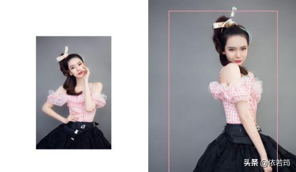 时尚感十足的戚薇,戚薇同款衣服可爱