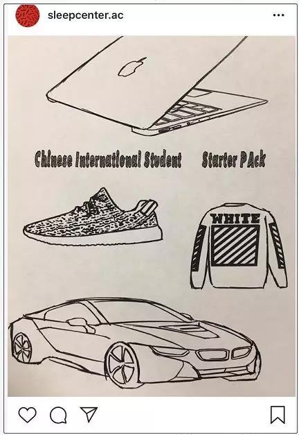 歪果仁总结中国留学生标配....我好像上了个假大学