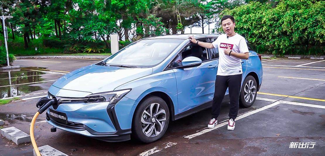 别克电车velite6体验,科技感满满别克velite6看车记