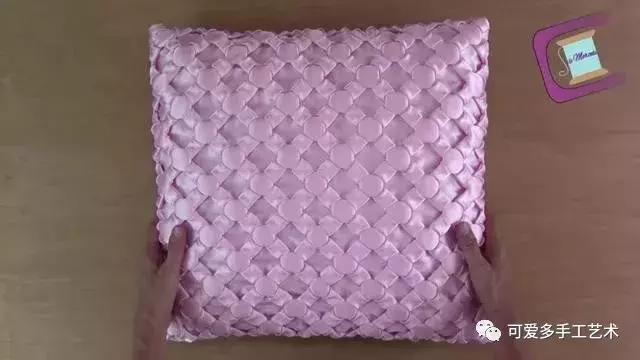 手工制作抱枕教程用针线勾,旧衣服自制抱枕不用针线了
