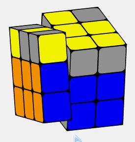 三阶魔方还原顶面简单教程,三阶魔方教程顶面还原