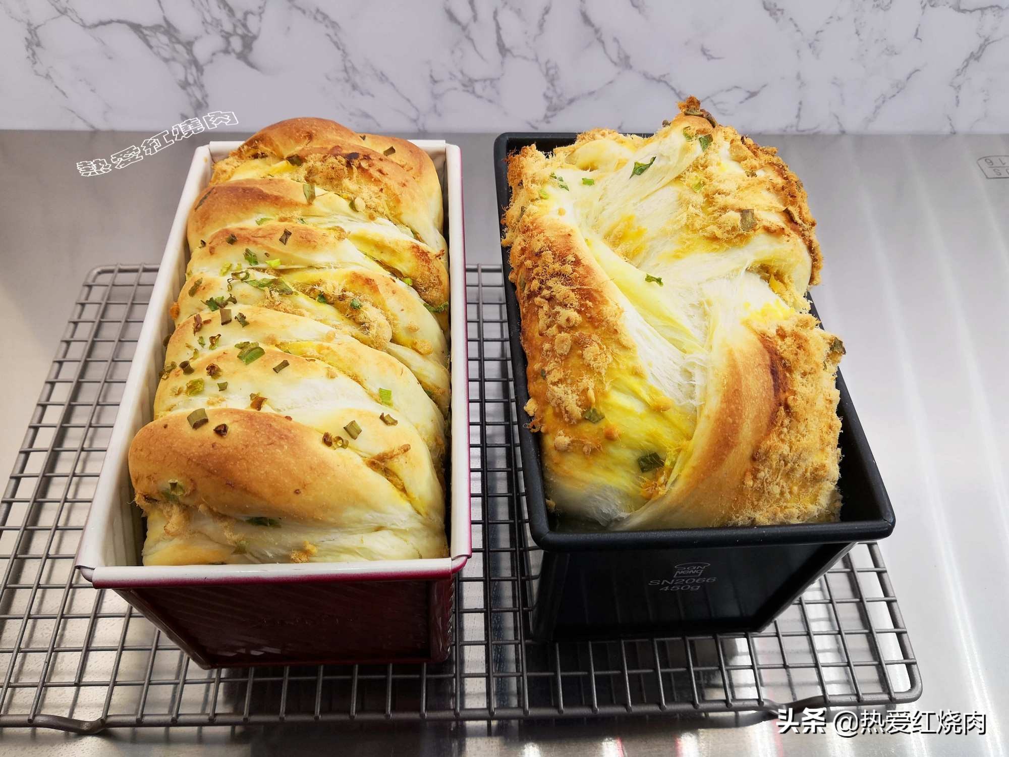 吃起来有韧劲的肉松面包,吃一口就忘不掉的肉松面包