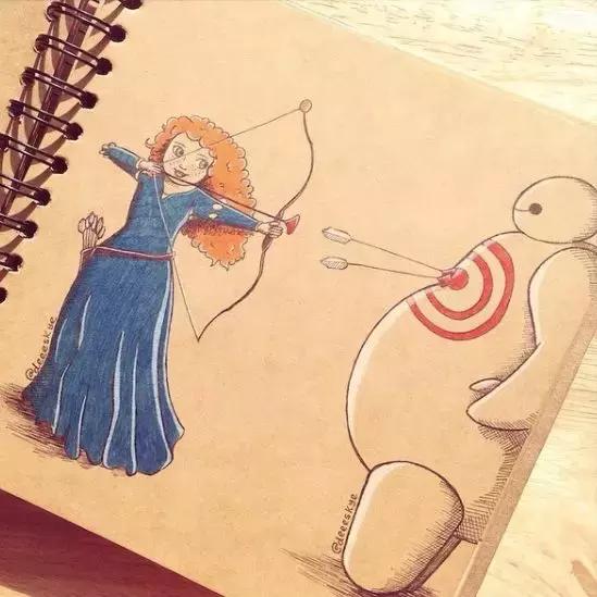 这些二次元，居然都和大白拥抱了