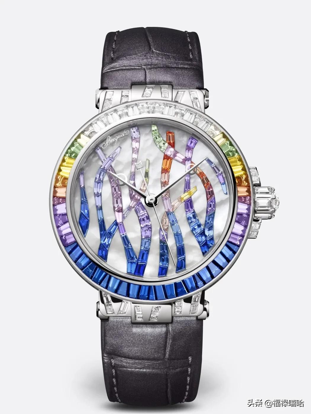 为生活添一抹虹彩，这是钟表师们的浪漫情怀