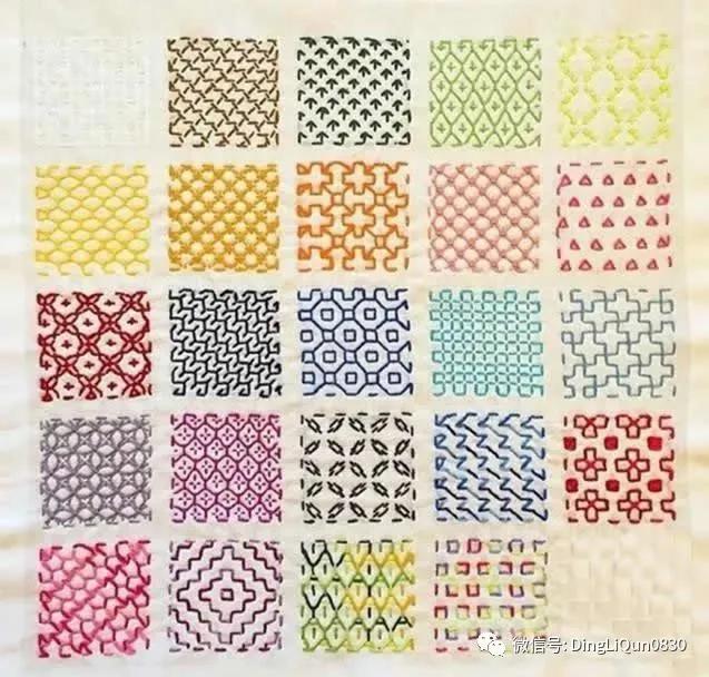 传统刺子绣入门针法教程,刺绣教程新手入门结粒绣