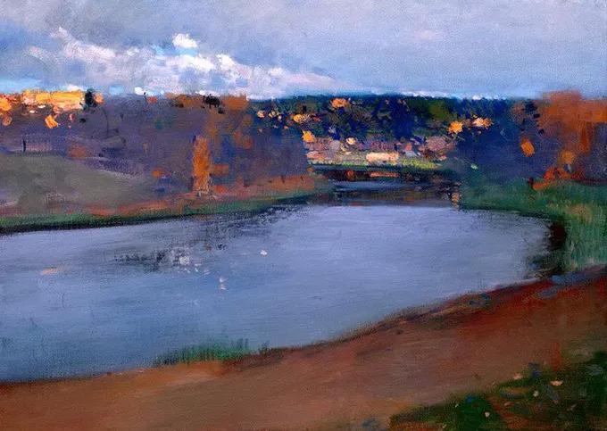 中俄友好美术作品,俄罗斯画家的油画艺术美到极致