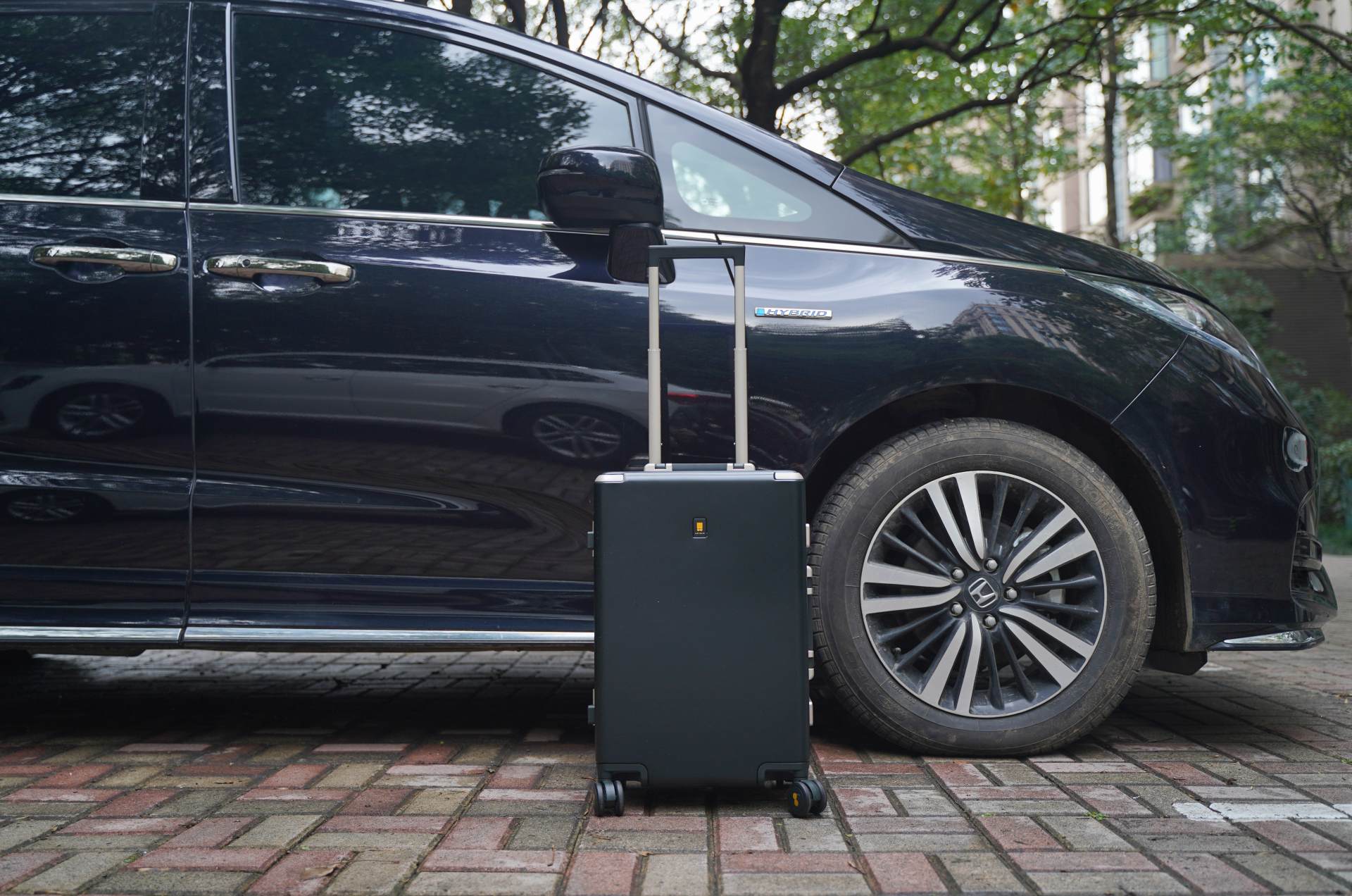 地平线8号power墨绿色,地平线8号行李箱真实测评经典款