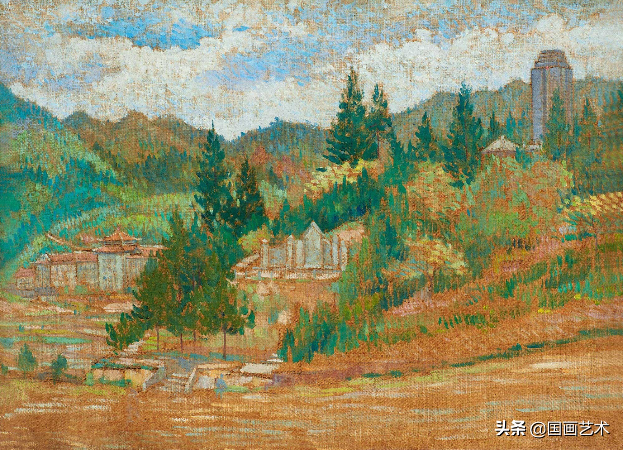 周碧初字画价格,中国油画家周碧初