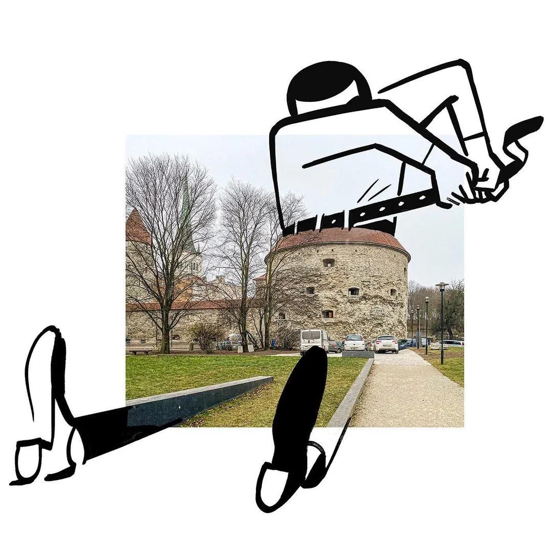 47岁大叔放弃高薪工作，一天画一幅成年人插画，看完让人心生欢喜