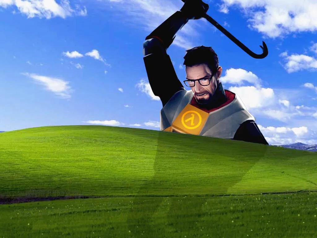 windowsxp的默认壁纸十年的变化,windowsxp壁纸现状