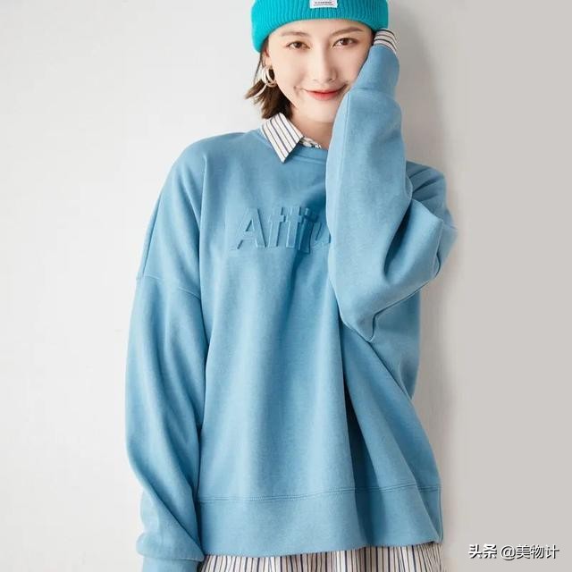 早秋洋气卫衣,适合深秋的卫衣