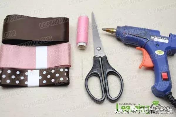 丝带做花带,做花带的教程