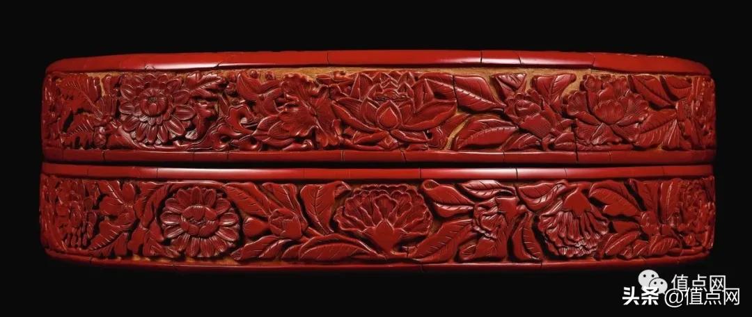 永乐御制漆盒价格,明永乐剔红云龙纹盝顶式长方盒