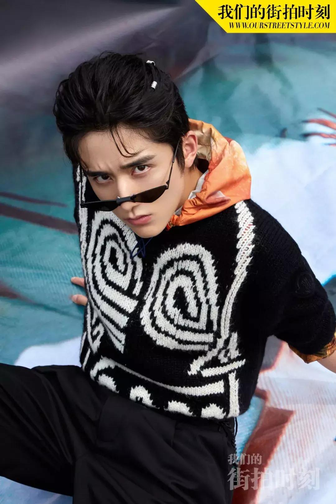 谭松韵张新成同款衣服,热依扎新剧同款黑色衣服