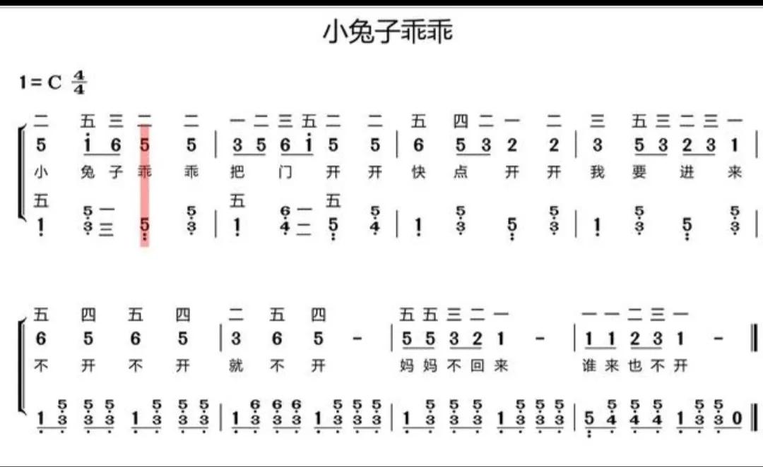 简单儿童音乐简谱大全,适合少年儿童的音乐简谱