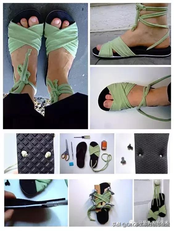 教你六种改造鞋子方法,旧鞋别扔