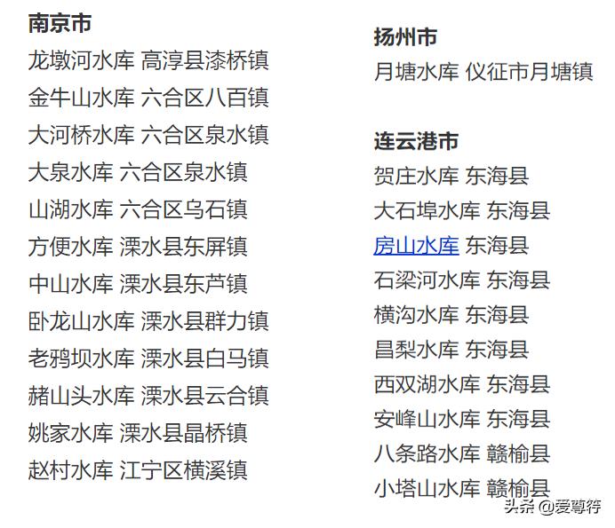 江苏省有哪些水库,江苏省水库图片