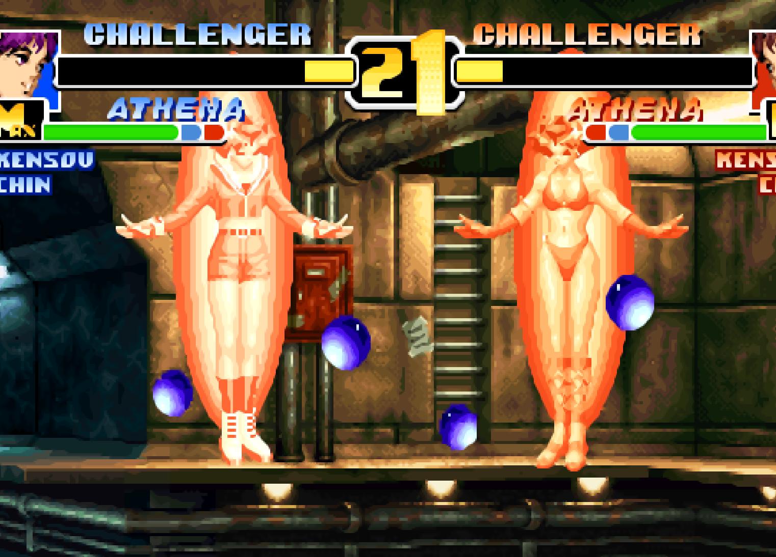 拳皇雅典娜无人能破吗,拳皇无大招