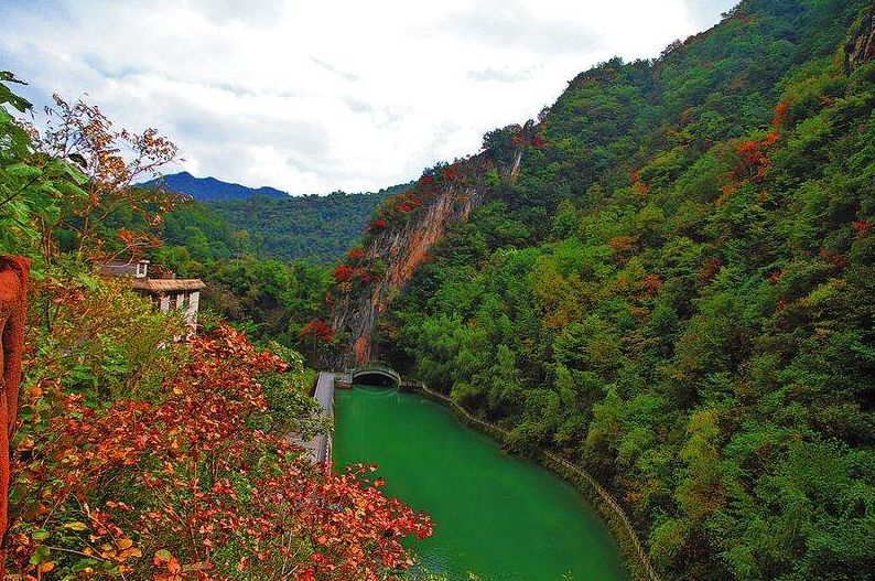 停车坐爱枫林晚霜叶红于二月花,西安秋季开车看红叶最好去处