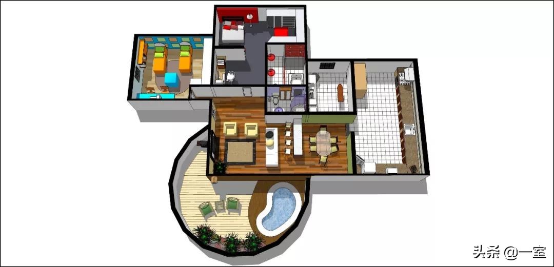 su别墅模型库合集,大师su模型