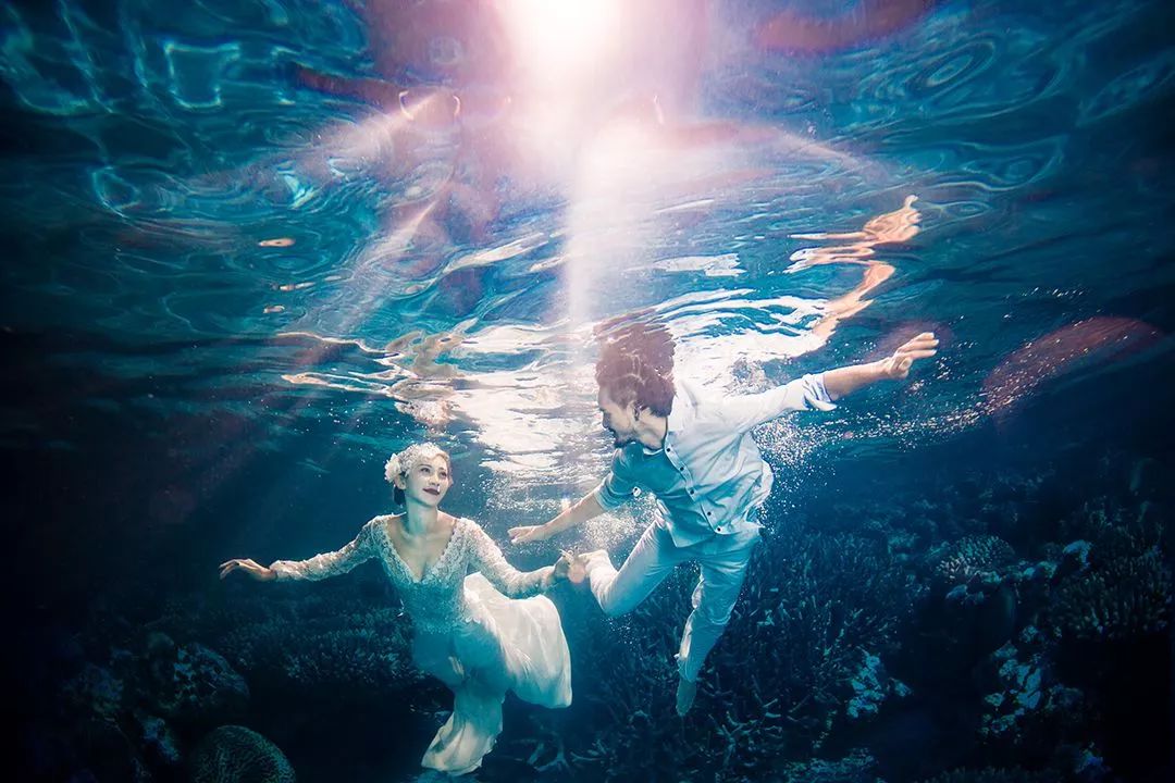 引爆星城!三亚仙气十足的水下摄影来长沙啦~湖南卫视率先取景