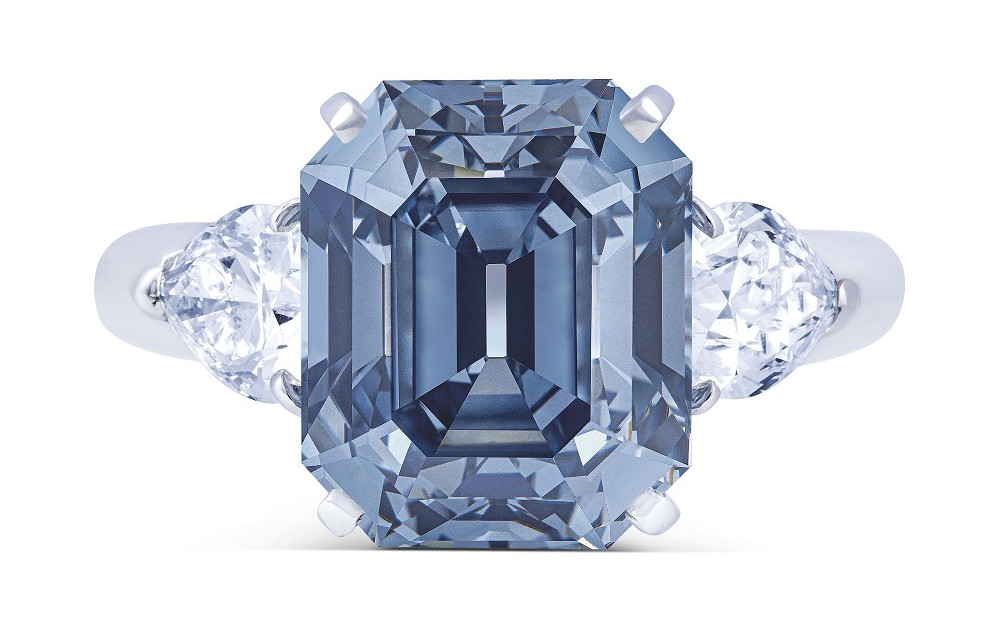 Christie’s日内瓦珠宝秋拍：7.03ct蓝钻，Cartier装饰艺术发带