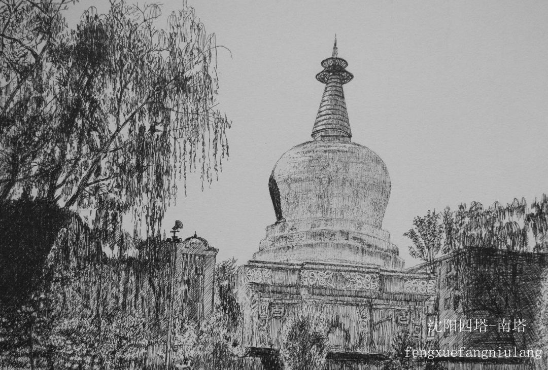 情系山水画作品,情系沈阳