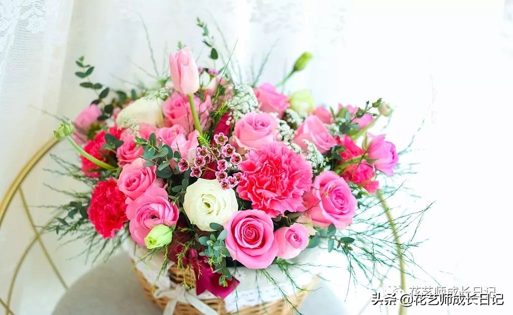 花店常见鲜花搭配,花店每月购花的技巧
