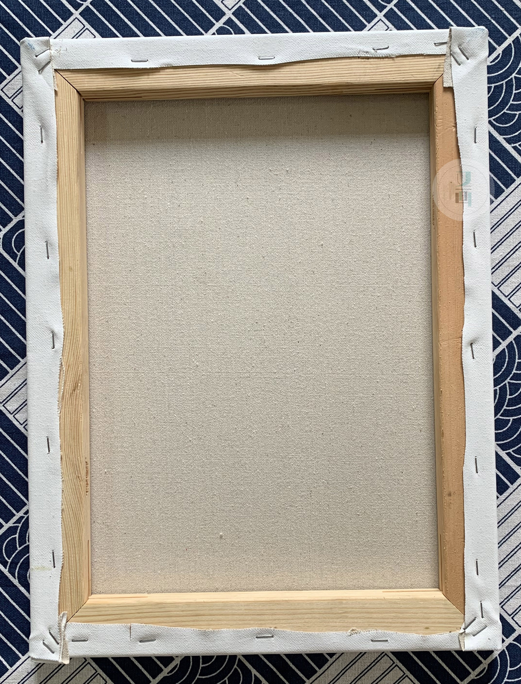 油画绷布过程,油画绷框教程