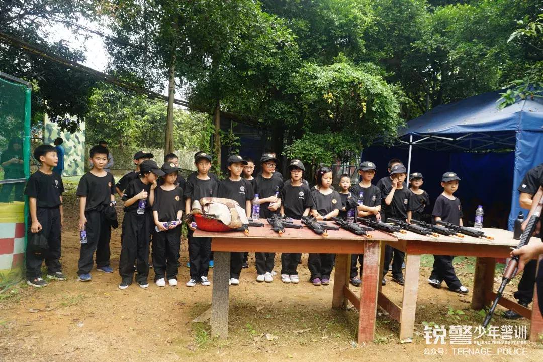 东莞锐警少年警训之南栅小学安全教育活动